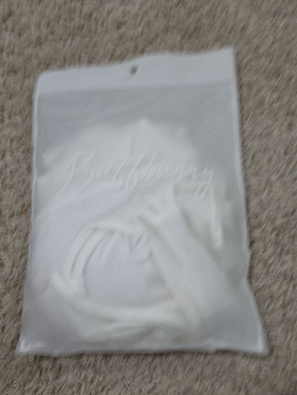 BuffBunny White Monarch Sports Bra